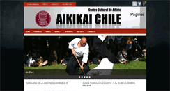 Desktop Screenshot of aikikaichile.cl