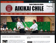 Tablet Screenshot of aikikaichile.cl